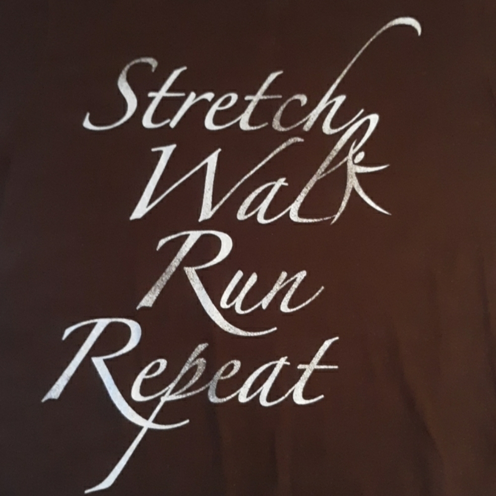 Danskin black exercise run walk shirt kids 16/18